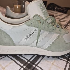 Adidas TRX Vintage Sneakers in Mint and White